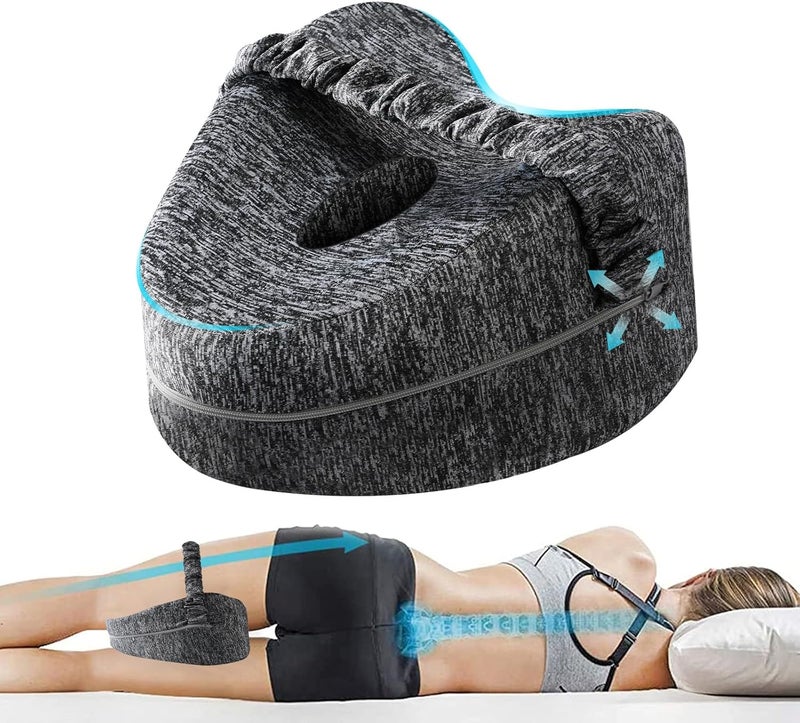 Vertdens Leg Pillow, Knee Pillow for Side Sleepers, Leg Pillows for Sleeping, Knee Cushion for Sleeping,Suitable for Relieving Leg, Back, Knee Pain - Image 1